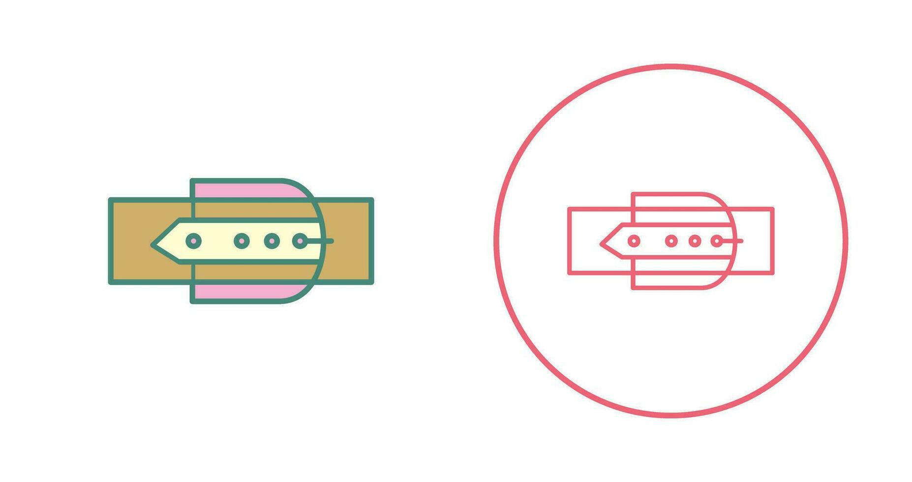 Belt Vector Icon