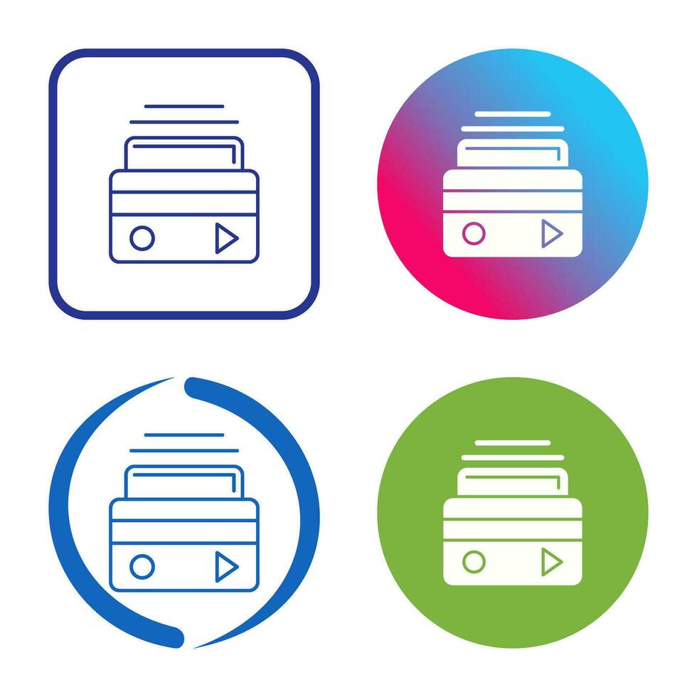 Atm Card Vector Icon