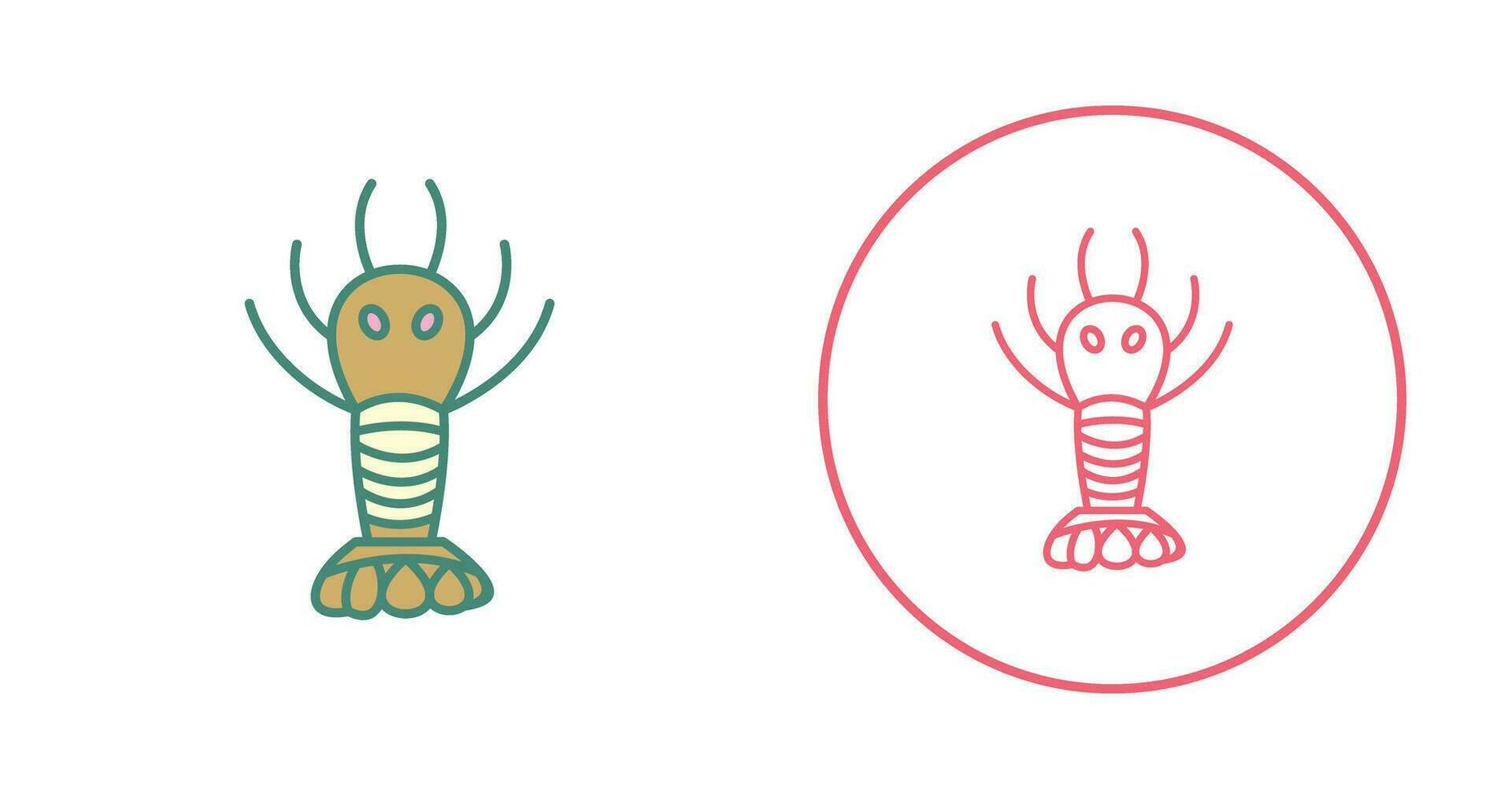 Lobster Vector Icon