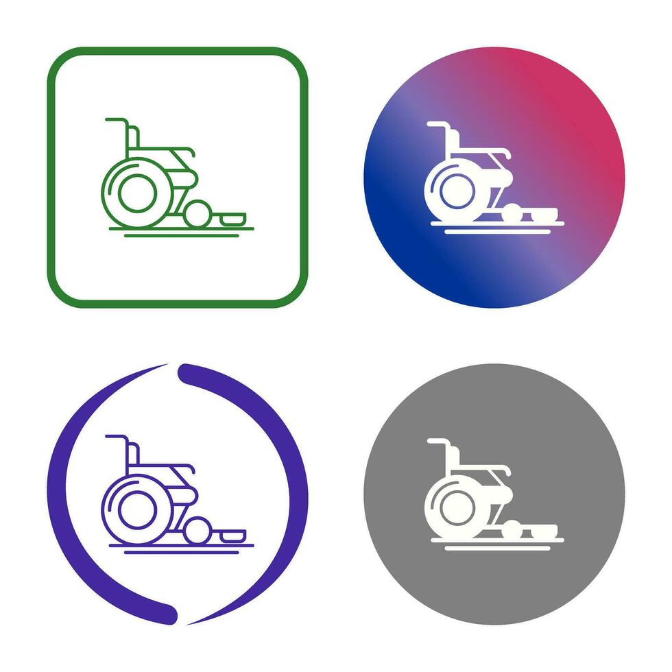 Wheel Chair Vector Icon