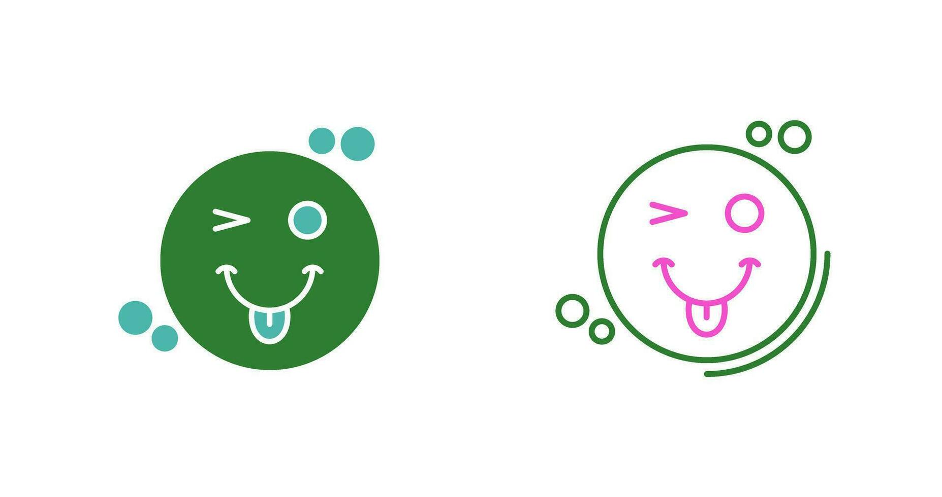 Tongue Out Vector Icon