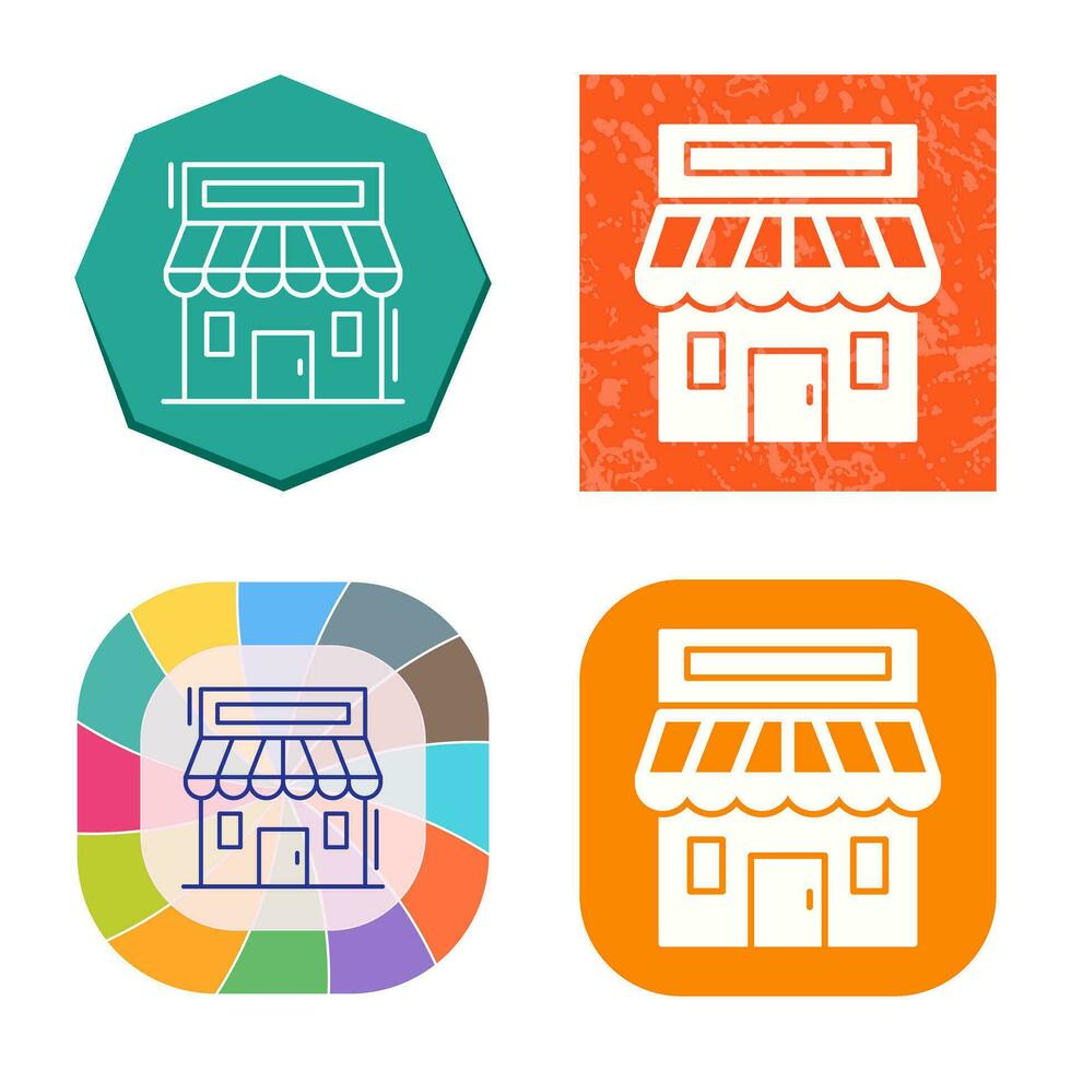 Retail Place Vector Icon