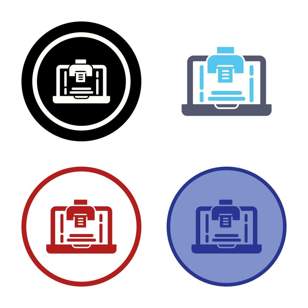 Print Vector Icon