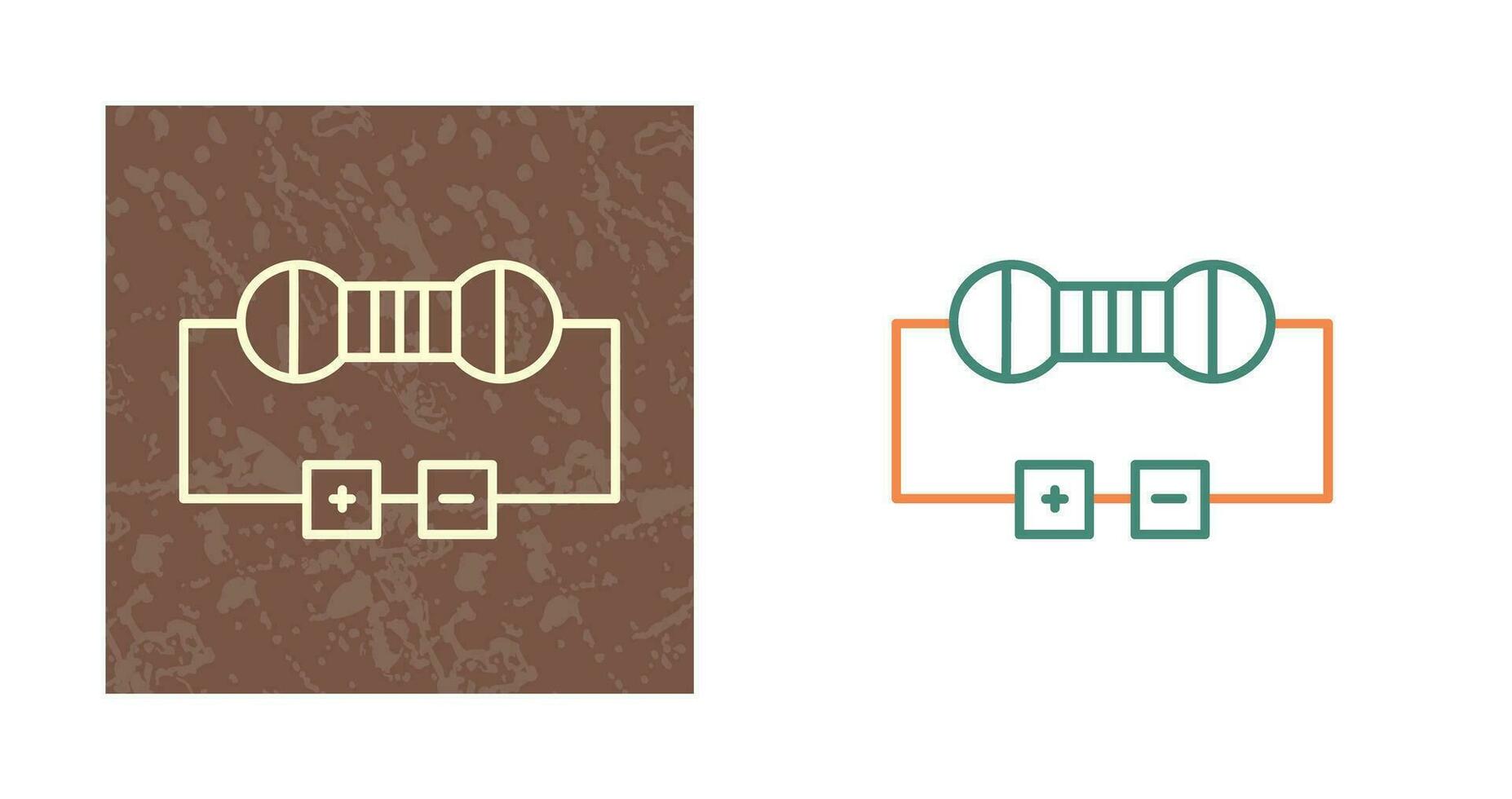 Resistor Vector Icon