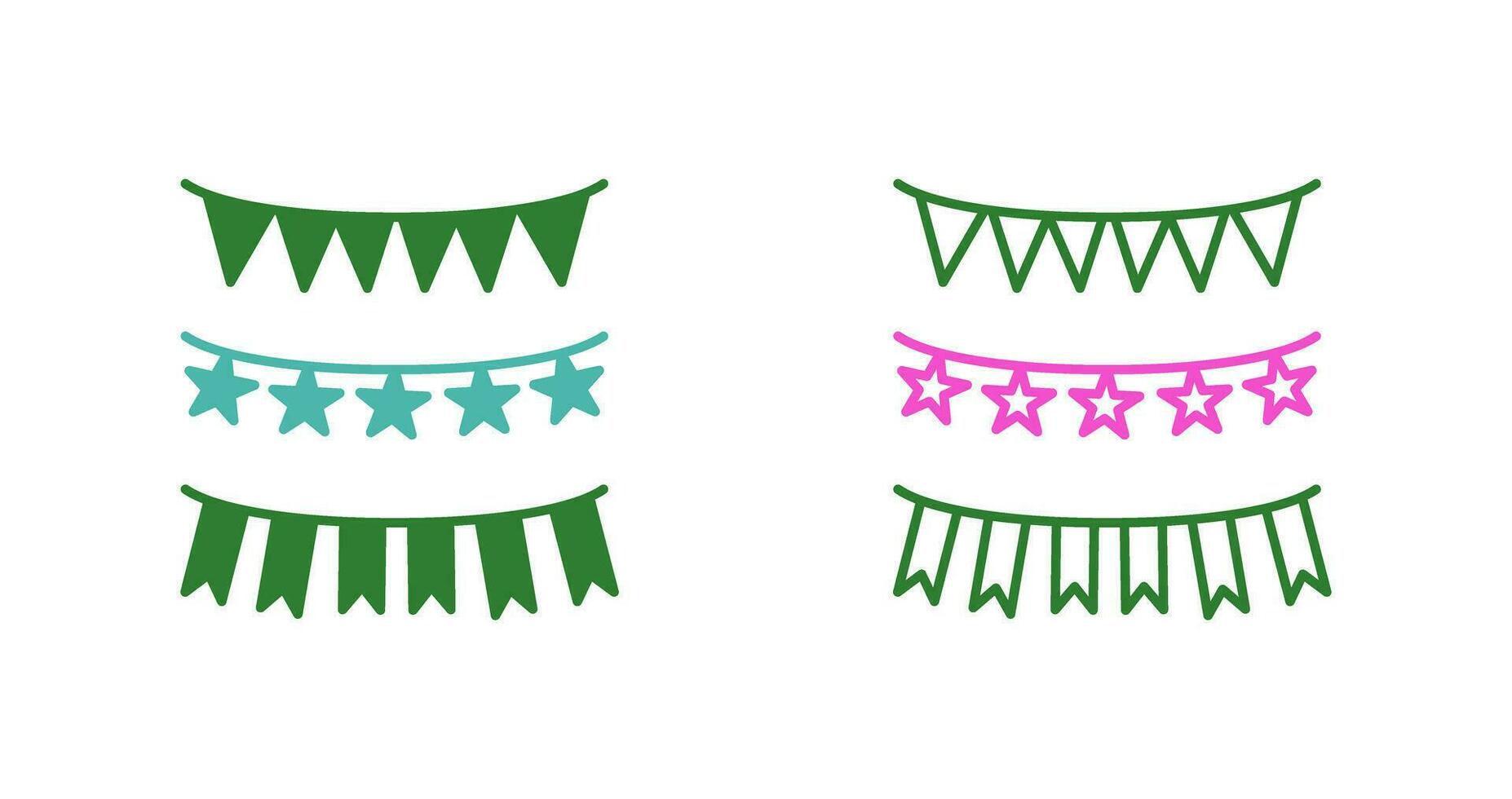 Garlands Vector Icon