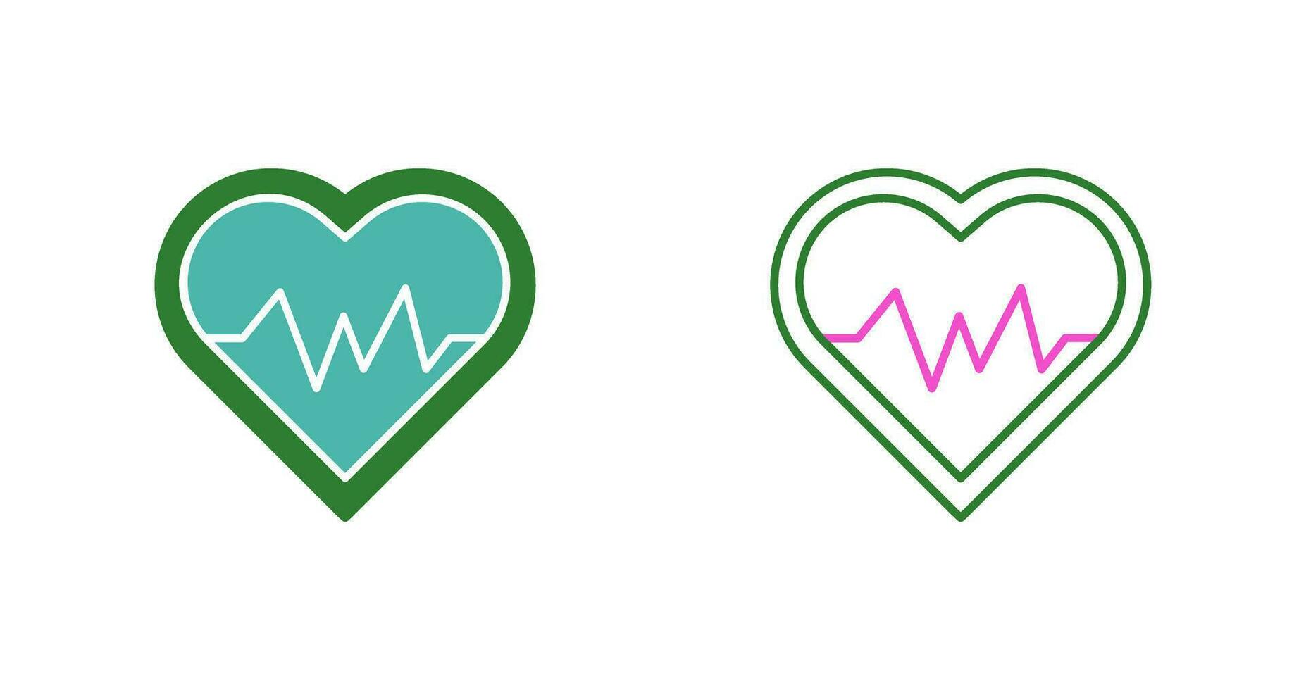 Heart Beat Vector Icon