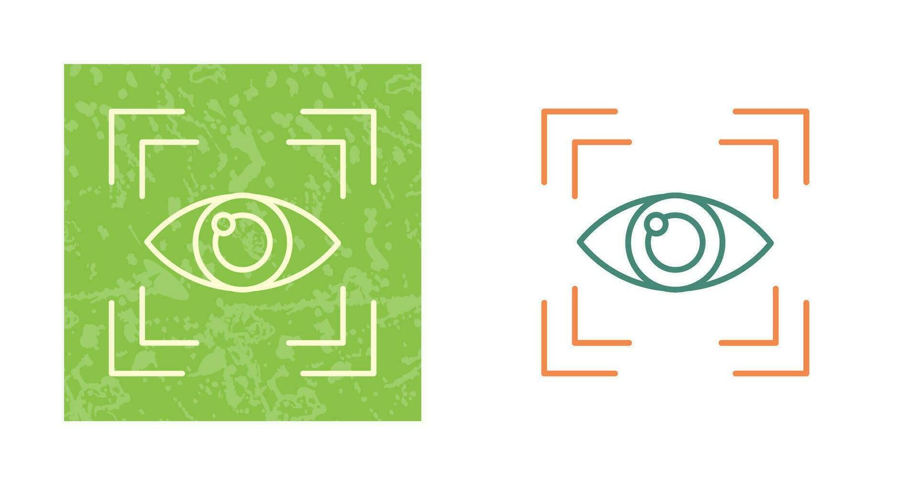 Eye Scan Vector Icon