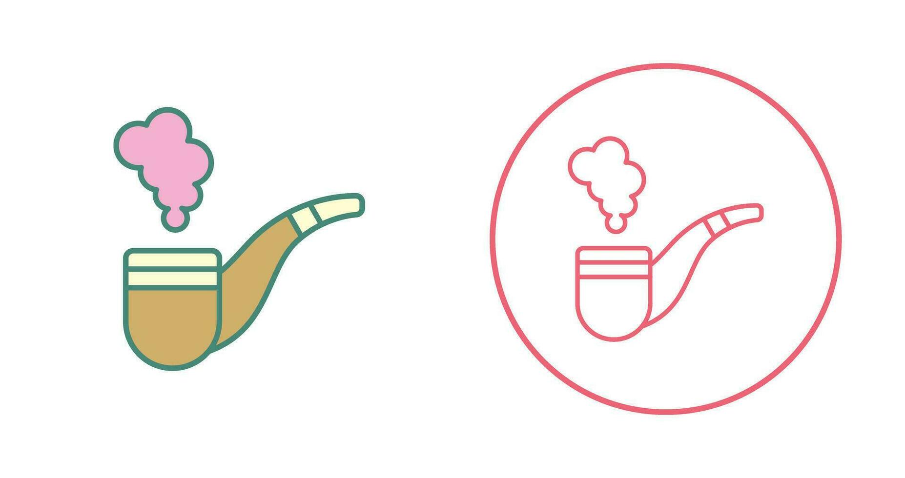Smoke Pipe Vector Icon