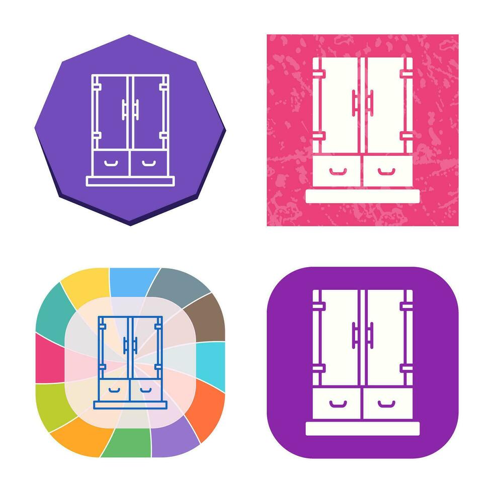 Cabinet Drawer Vector Icon