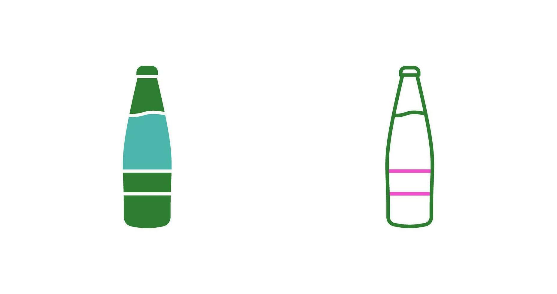 Beer Bottle Vector Icon