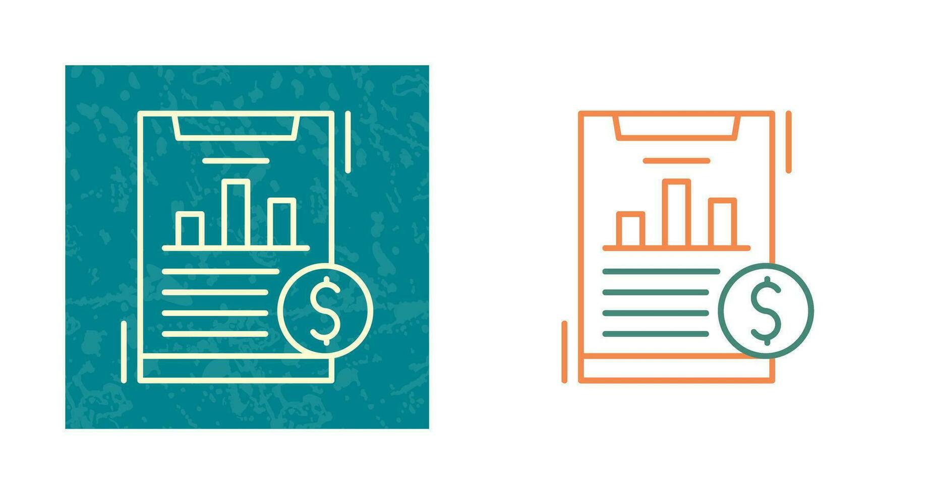 Financial Analytics Vector Icon