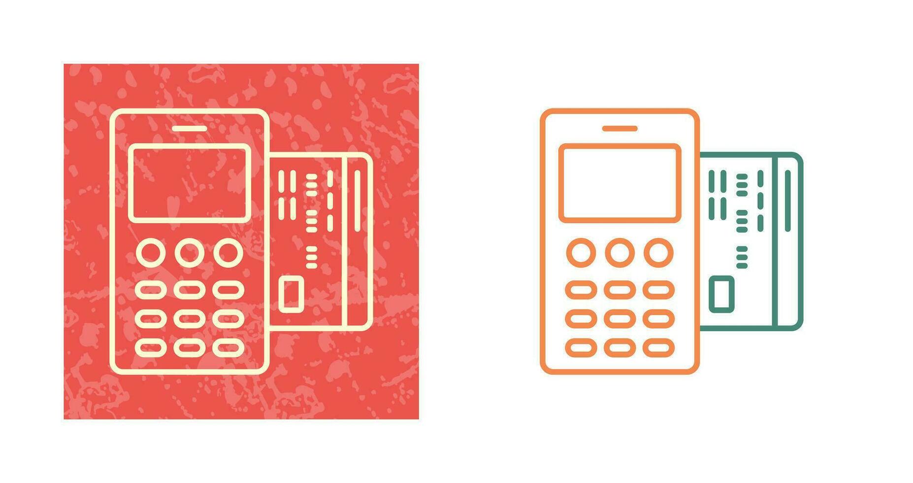 Card Machine Vector Icon