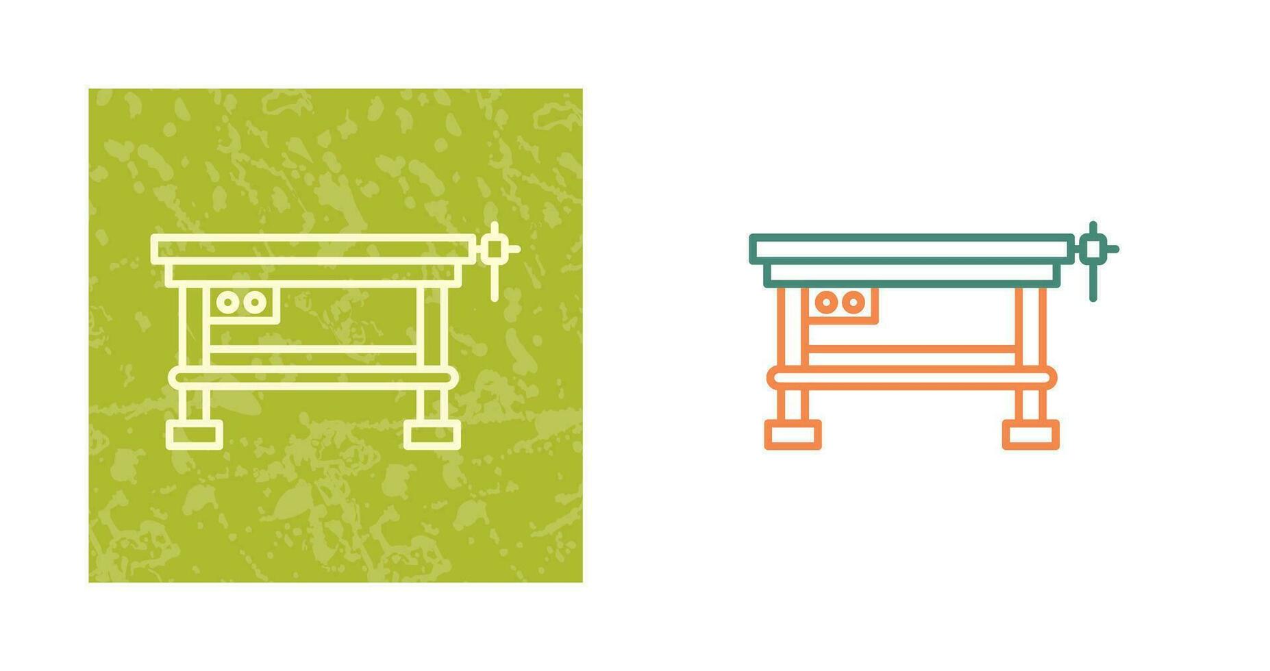 Work Bench Vector Icon