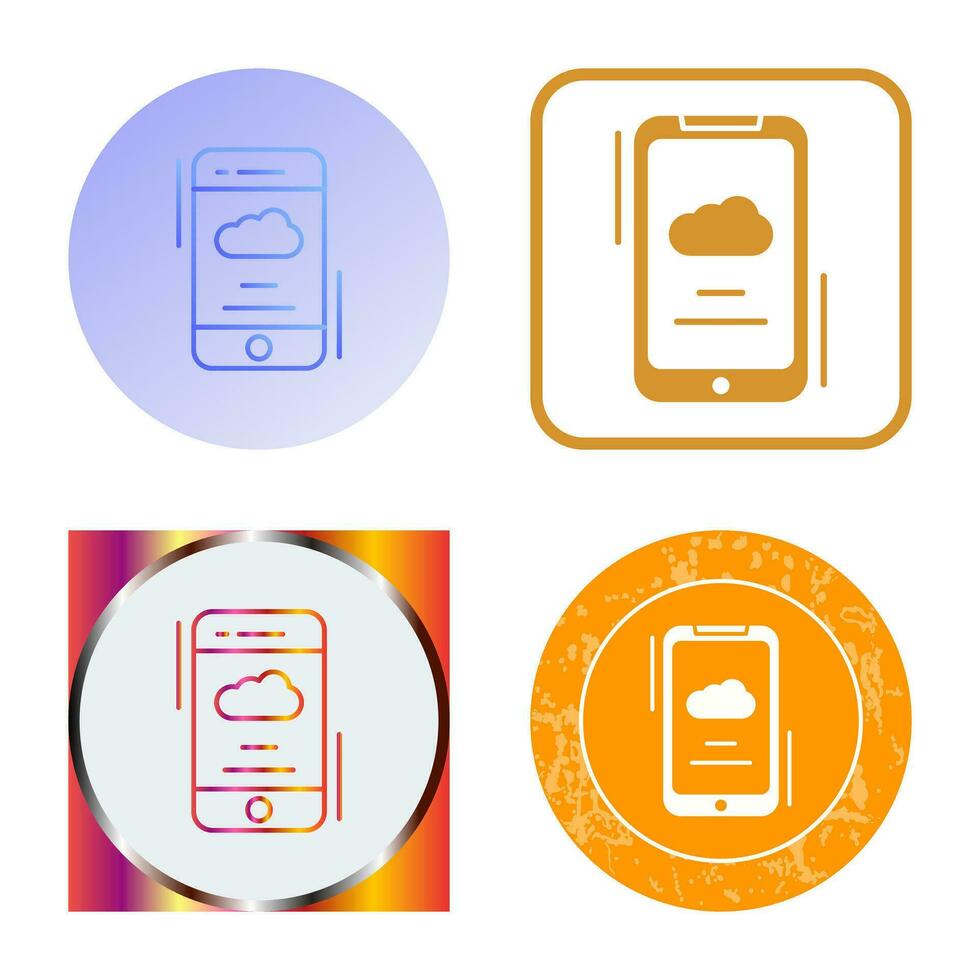 Weather App Vector Icon