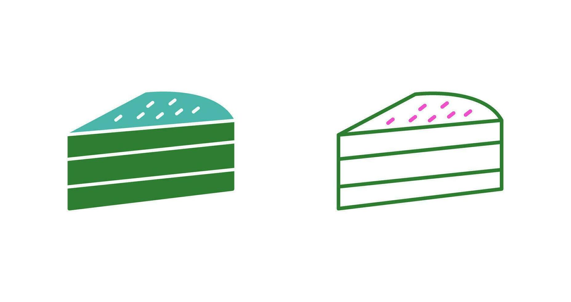 Cake Slice Vector Icon