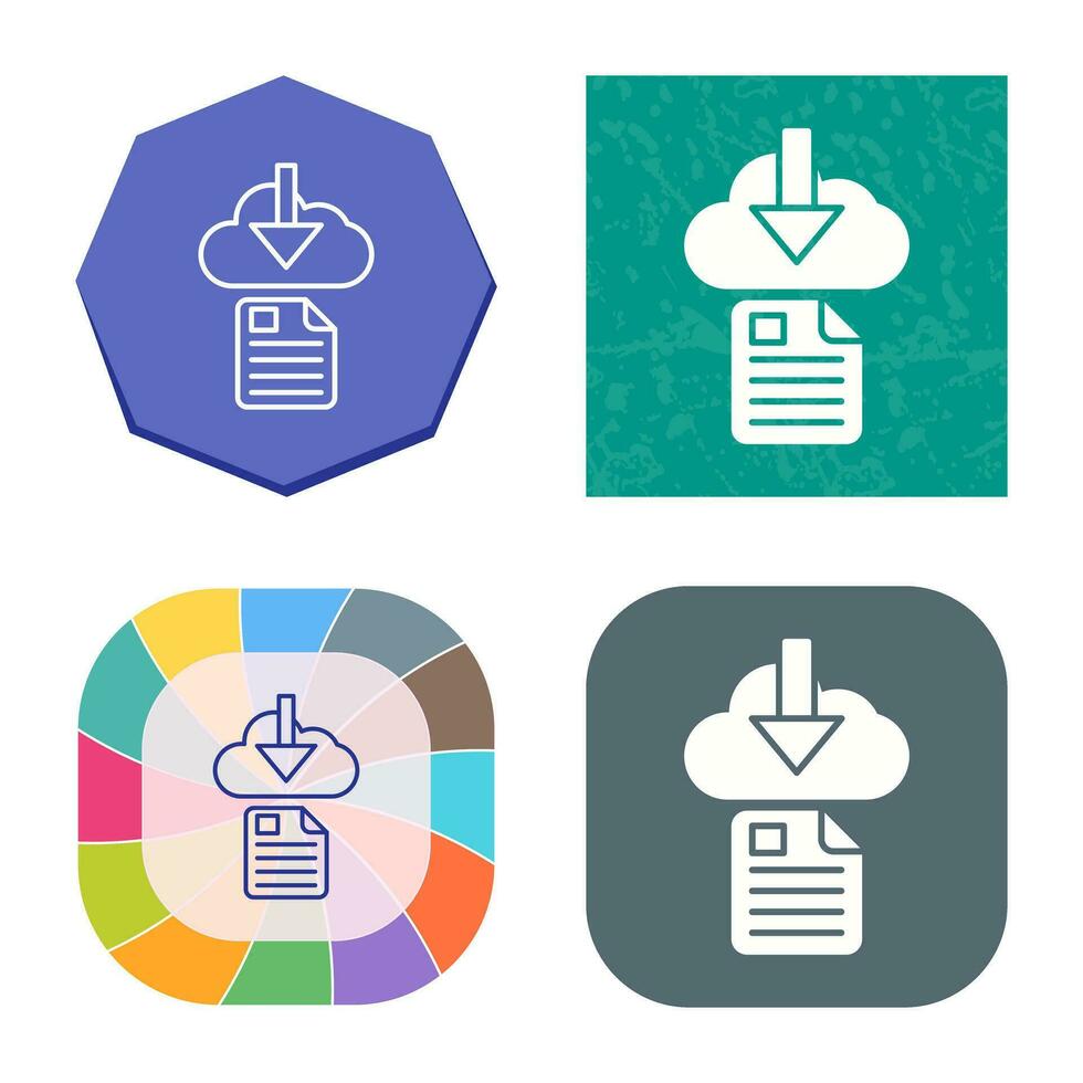 File Download Vector Icon