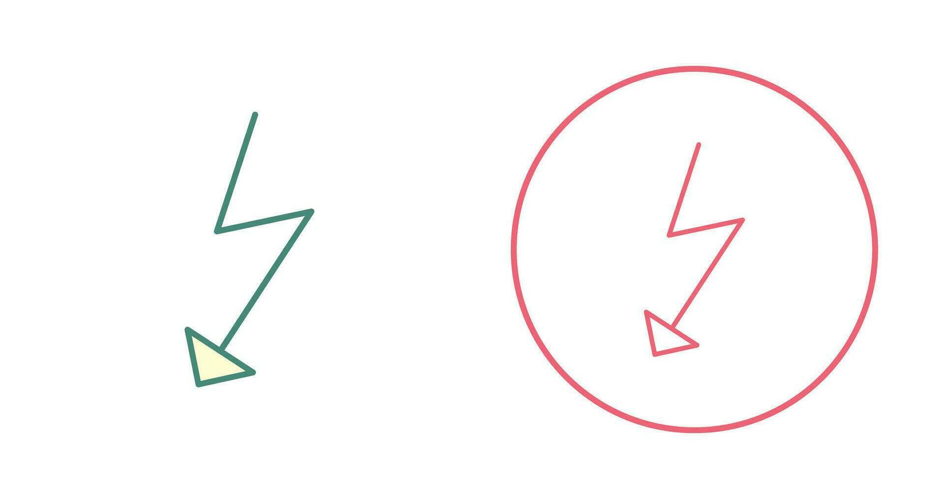 Unique Flash Vector Icon
