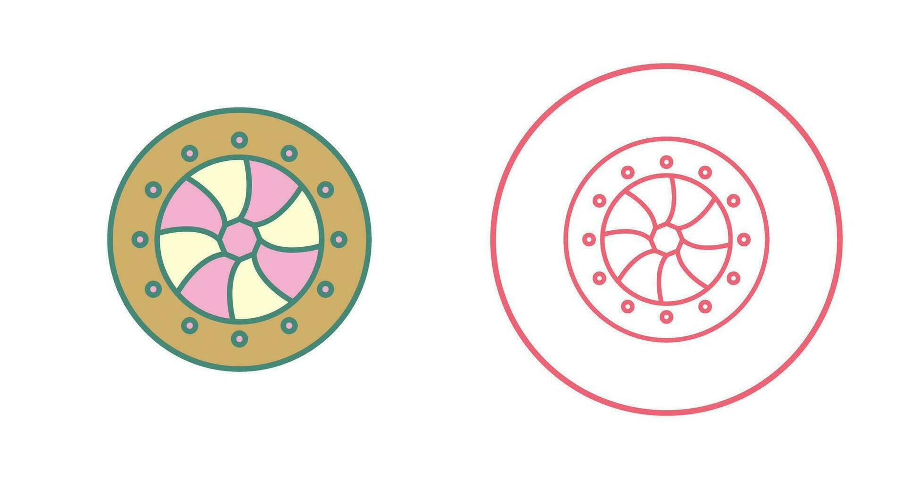 Unique Optical Diaphram Vector Icon
