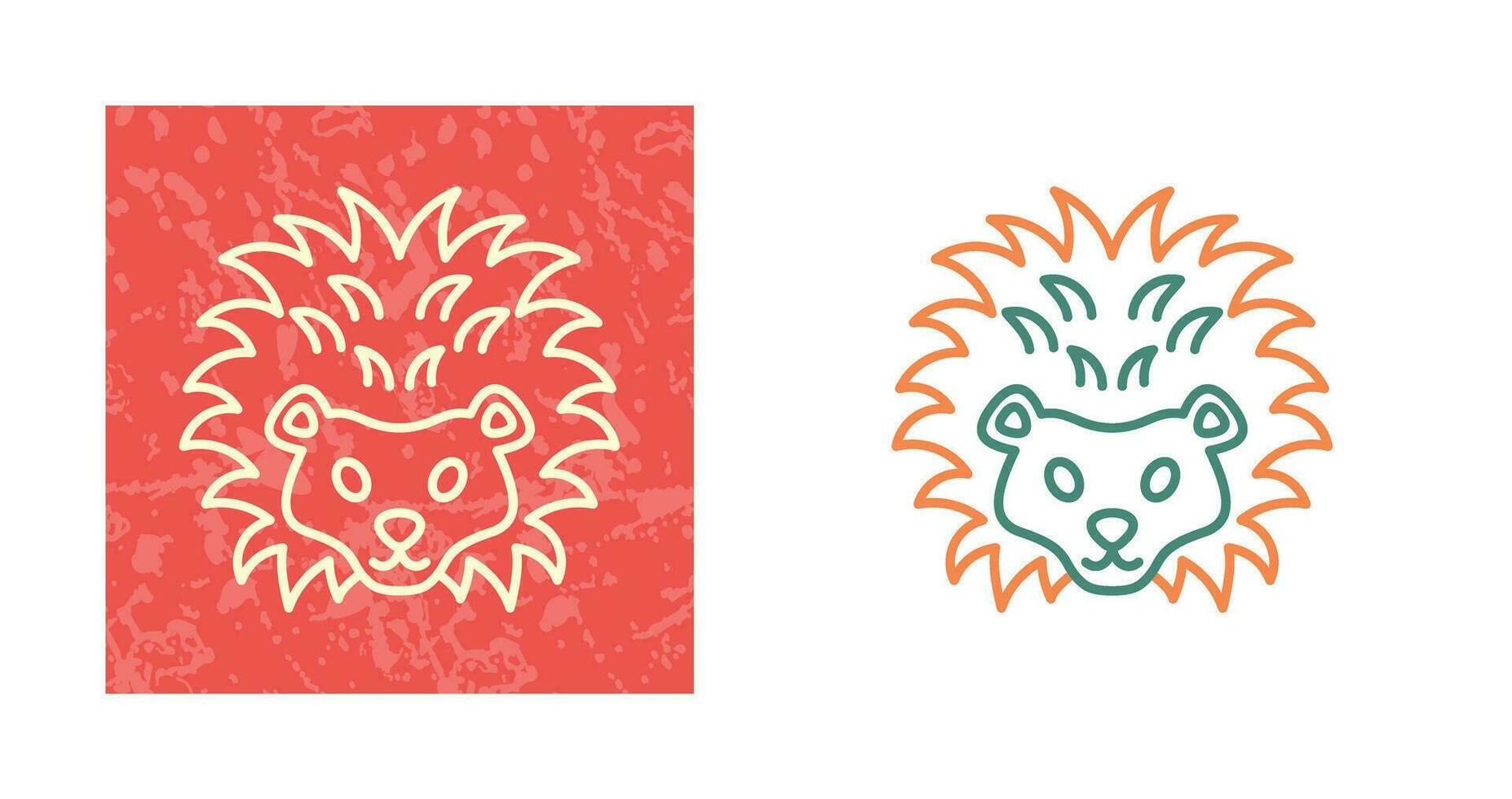 Hedgehog Vector Icon