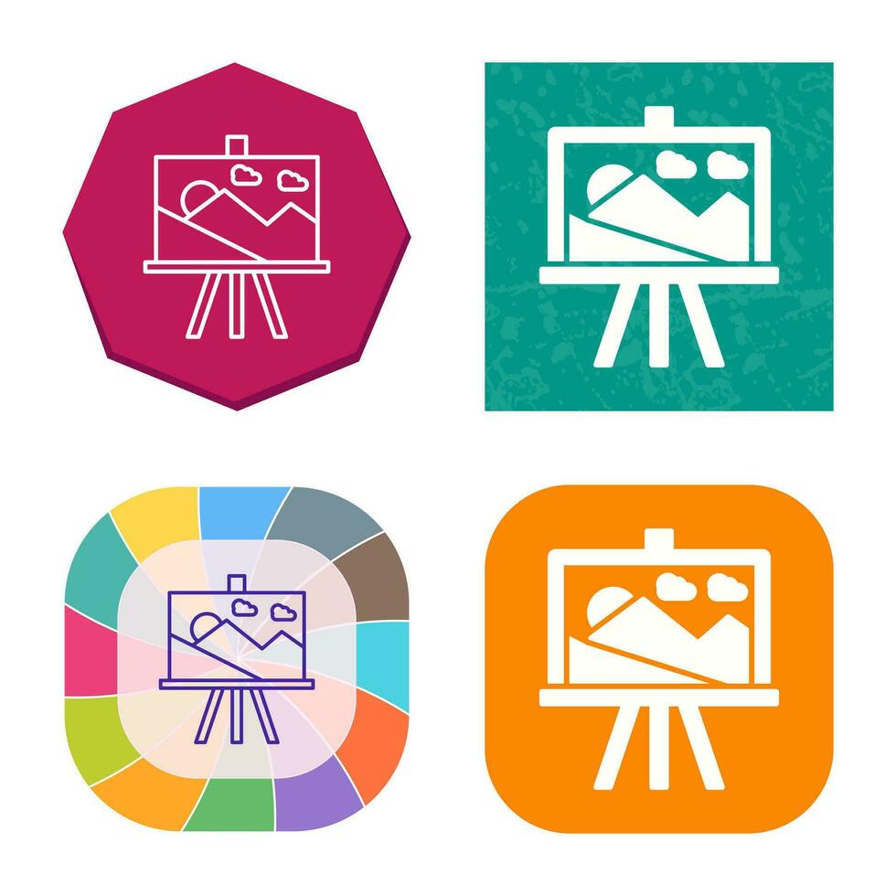 Canvas Vector Icon