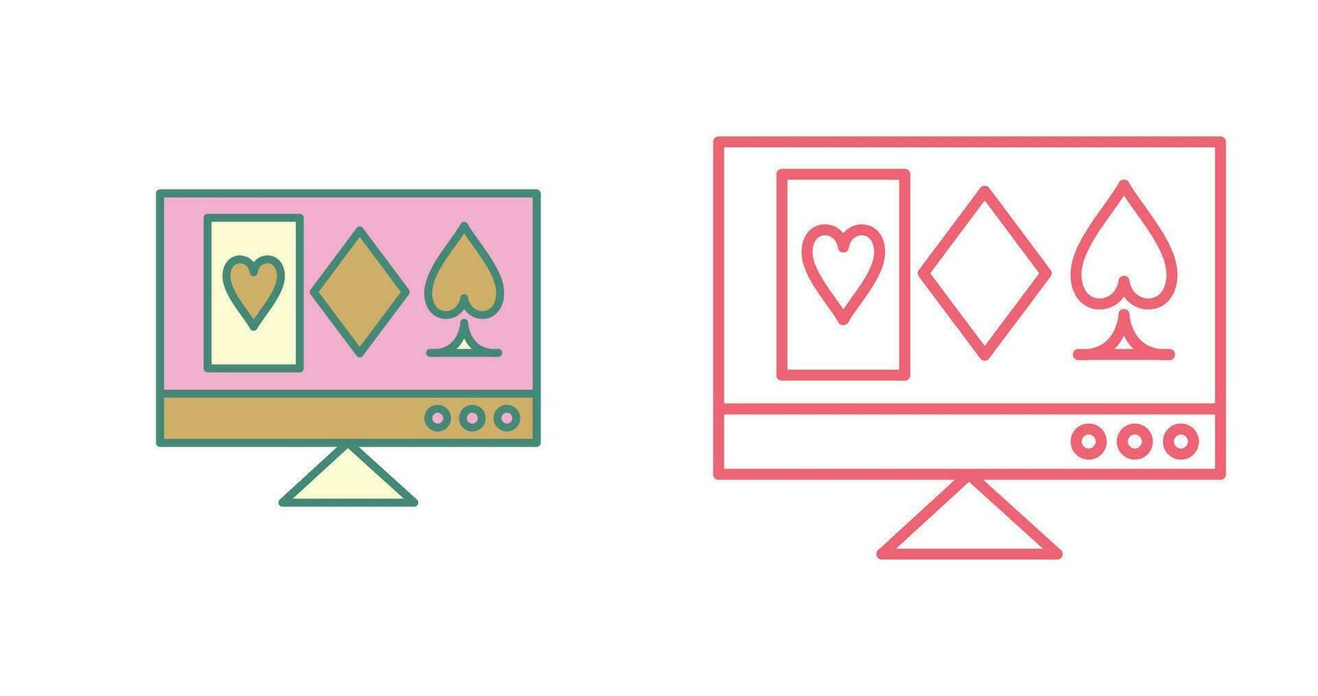 Online Gambling Vector Icon