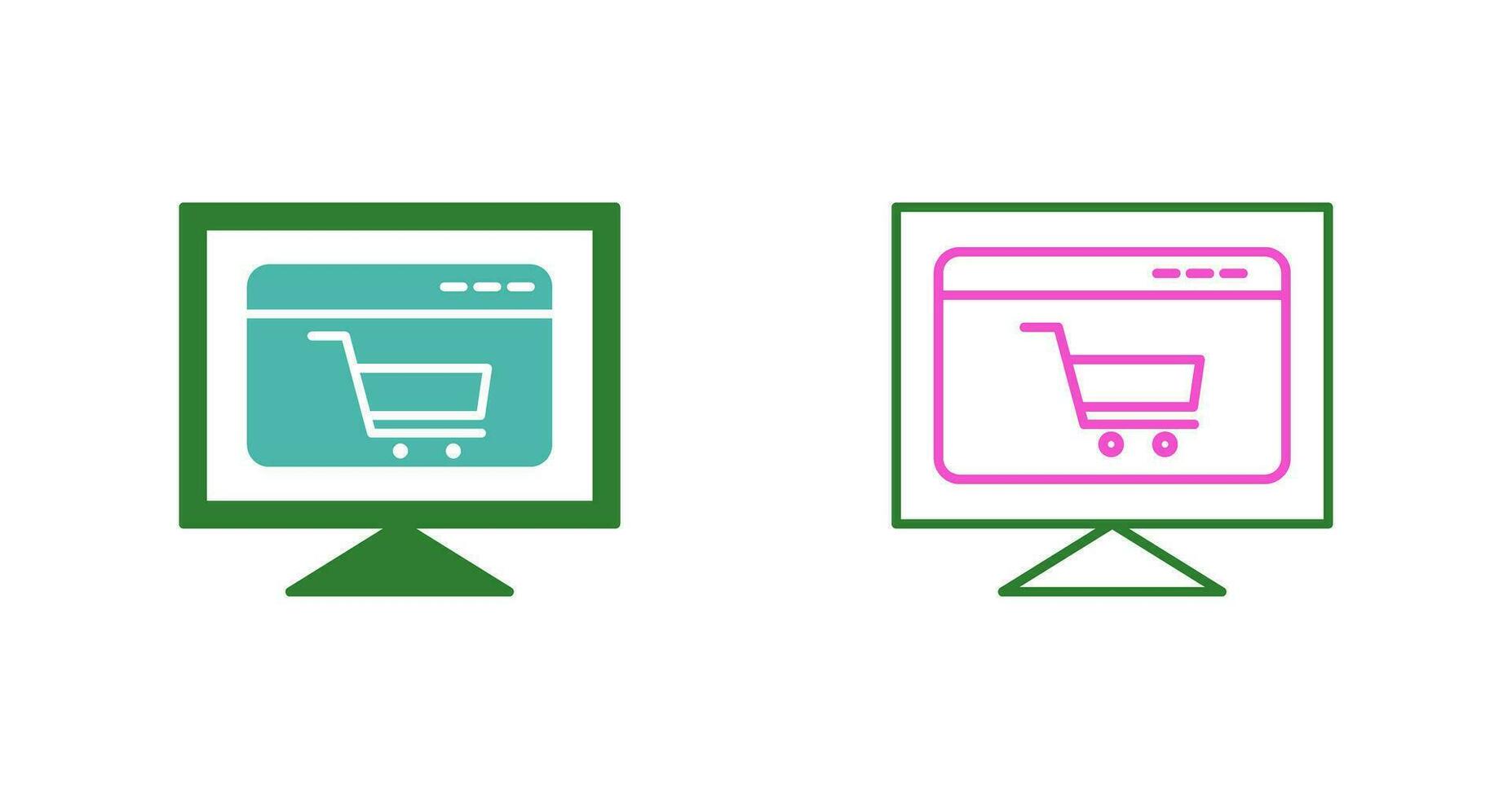 Ecommerce Website Vector Icon