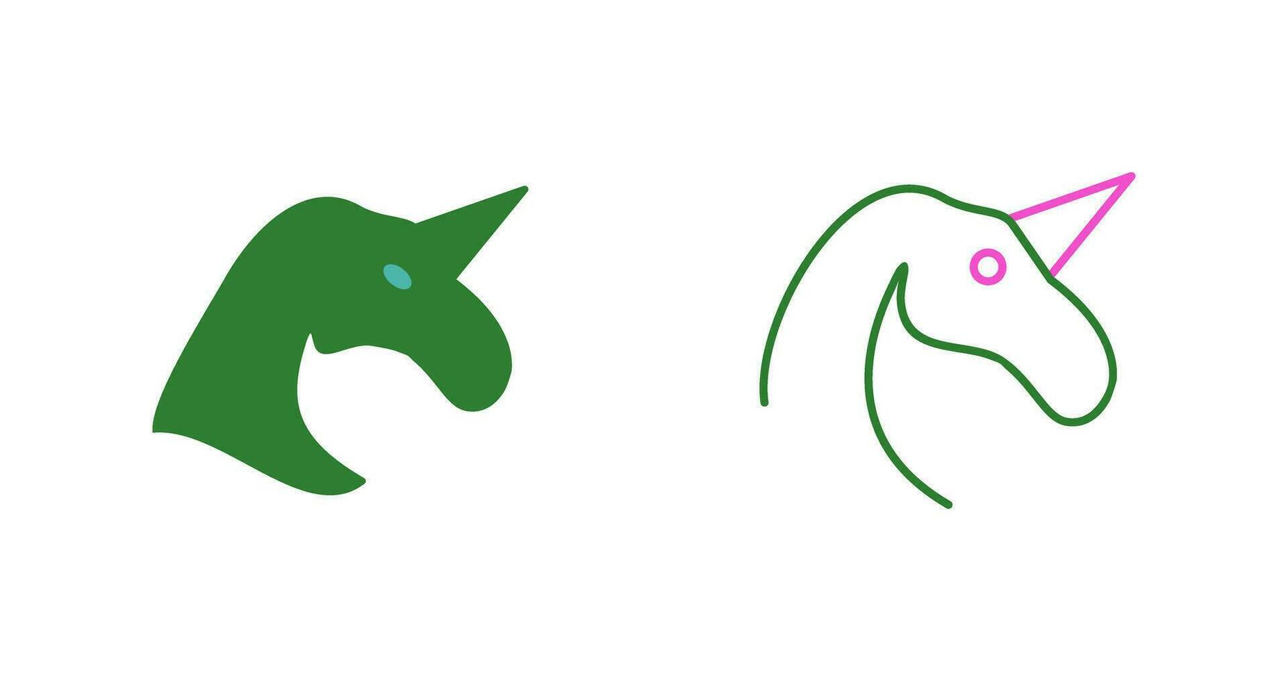 Unicorn Vector Icon