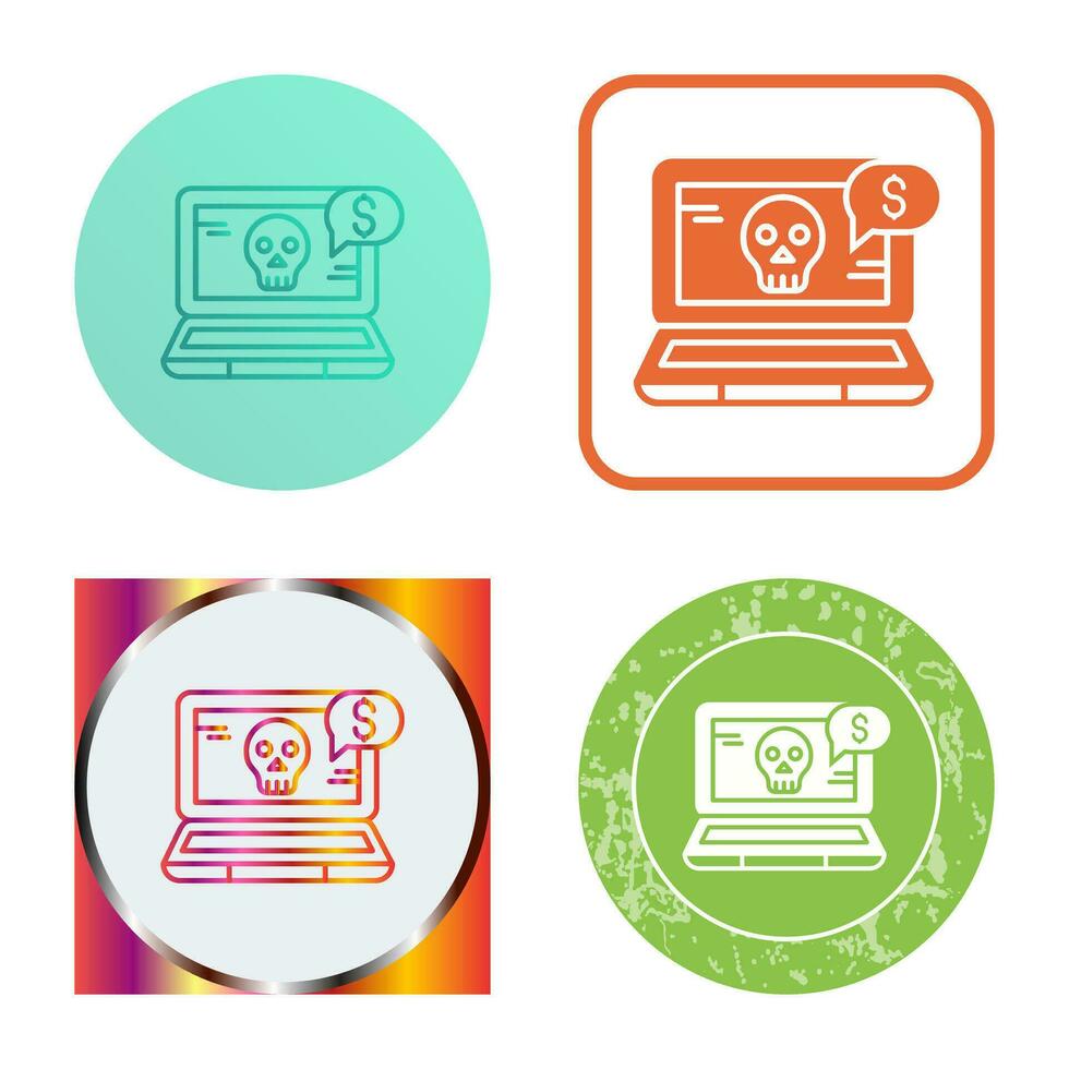 Online Fraud Vector Icon