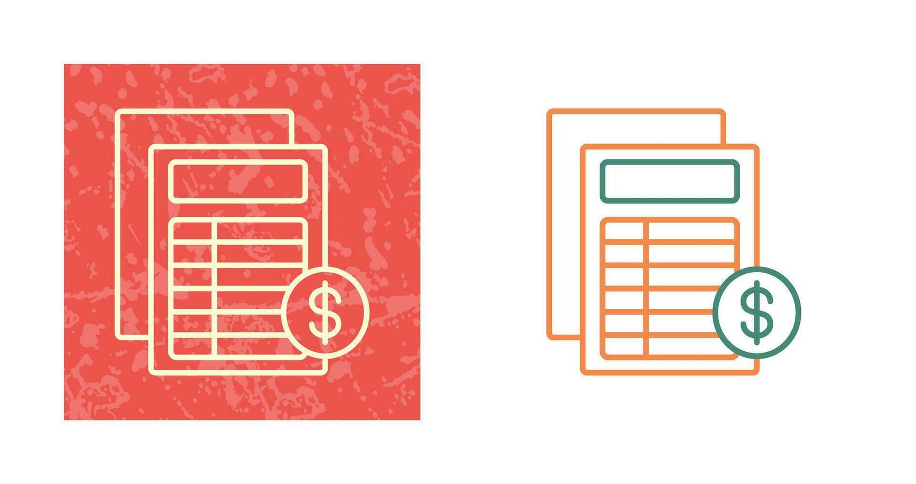 Invoice Vector Icon