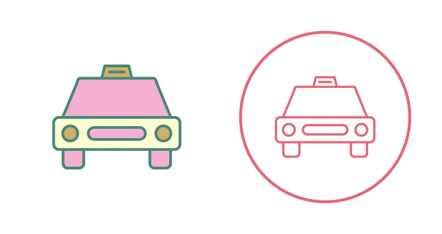 Cab Vector Icon