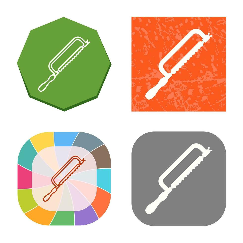 Hacksaw Vector Icon