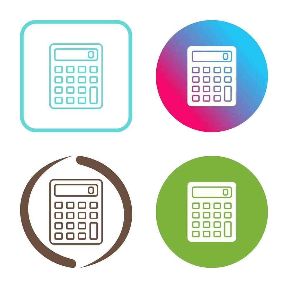 Calculator Vector Icon