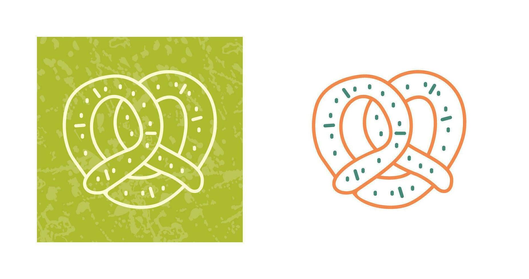 Pretzel Vector Icon