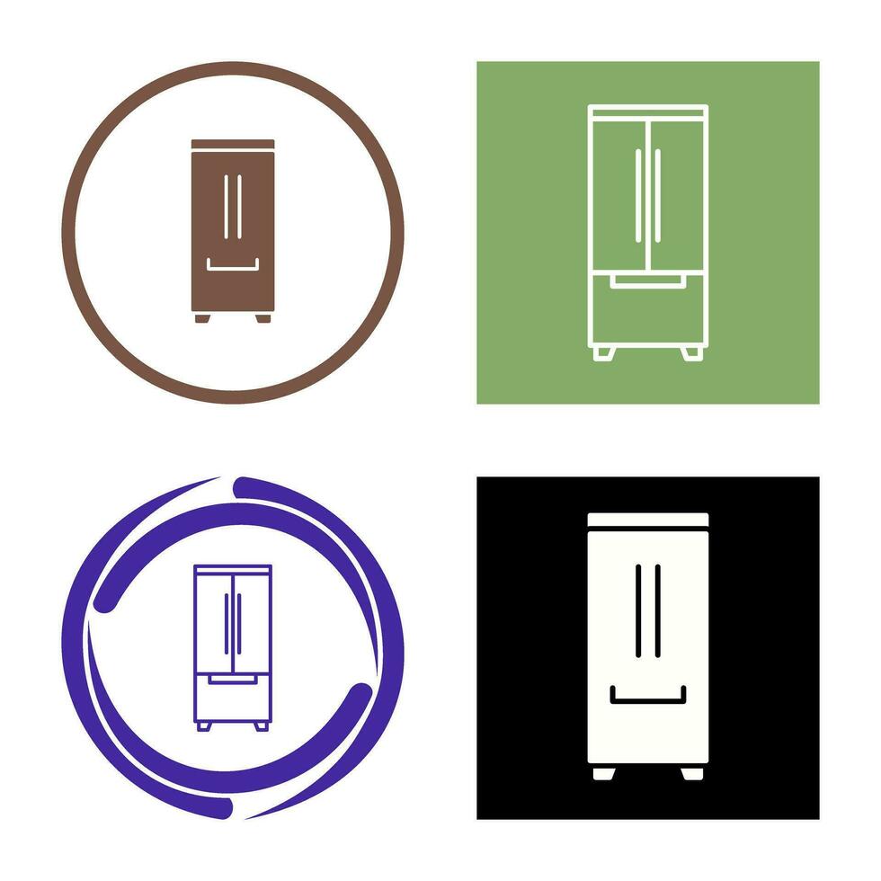 Refrigerator Vector Icon