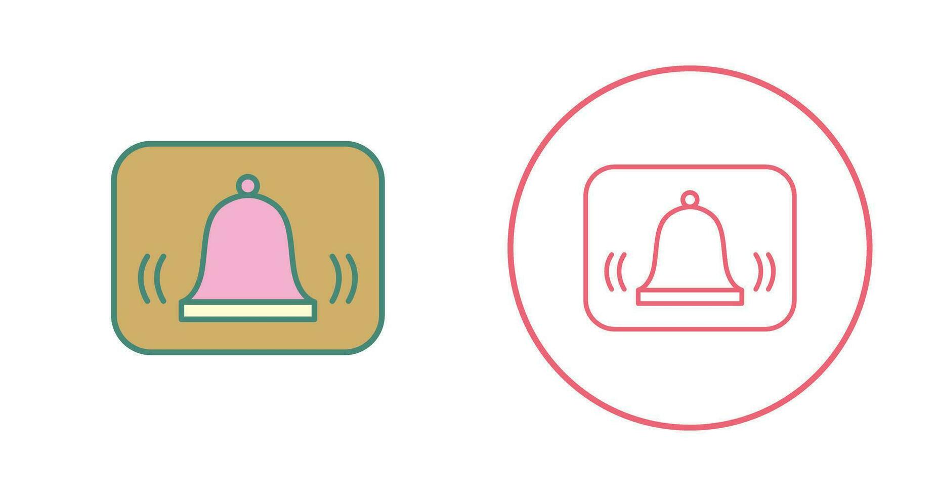 Unique Alarm Vector Icon