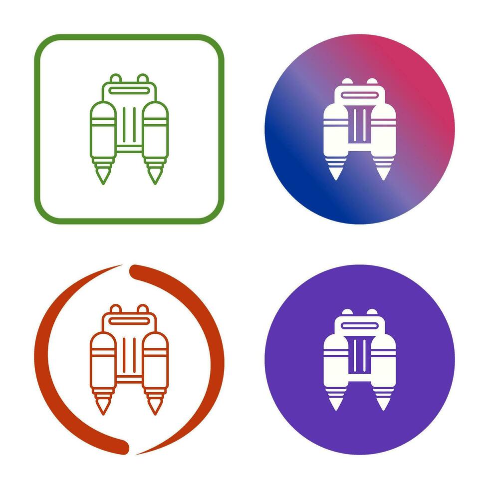 Jetpack Vector Icon