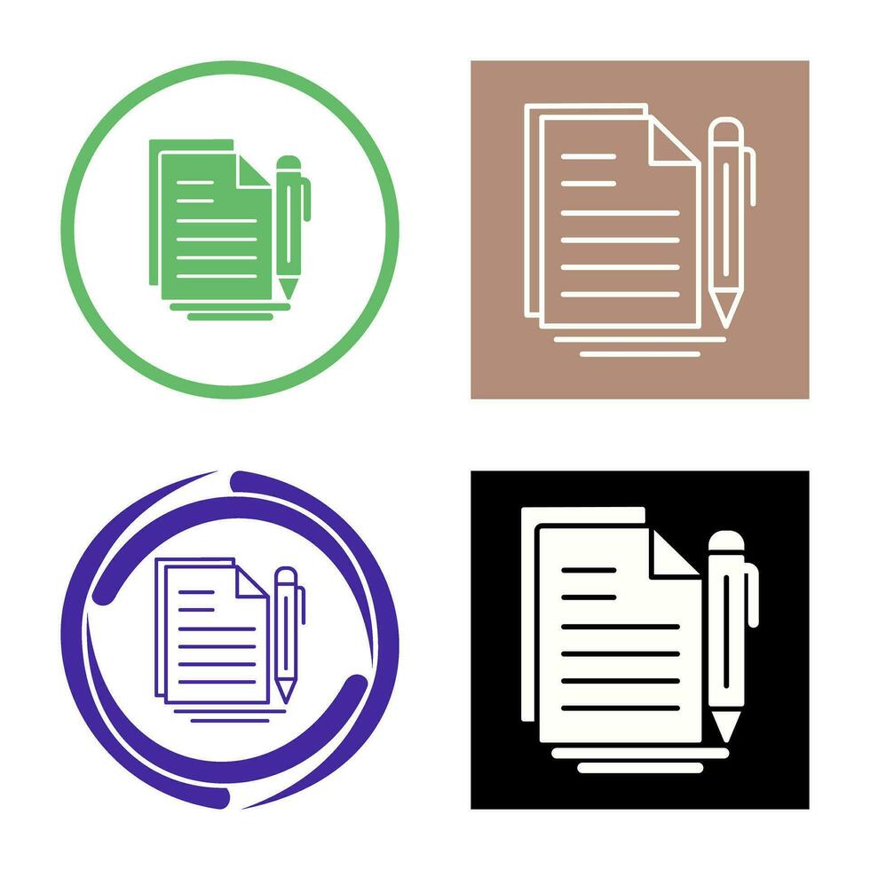 Document Vector Icon