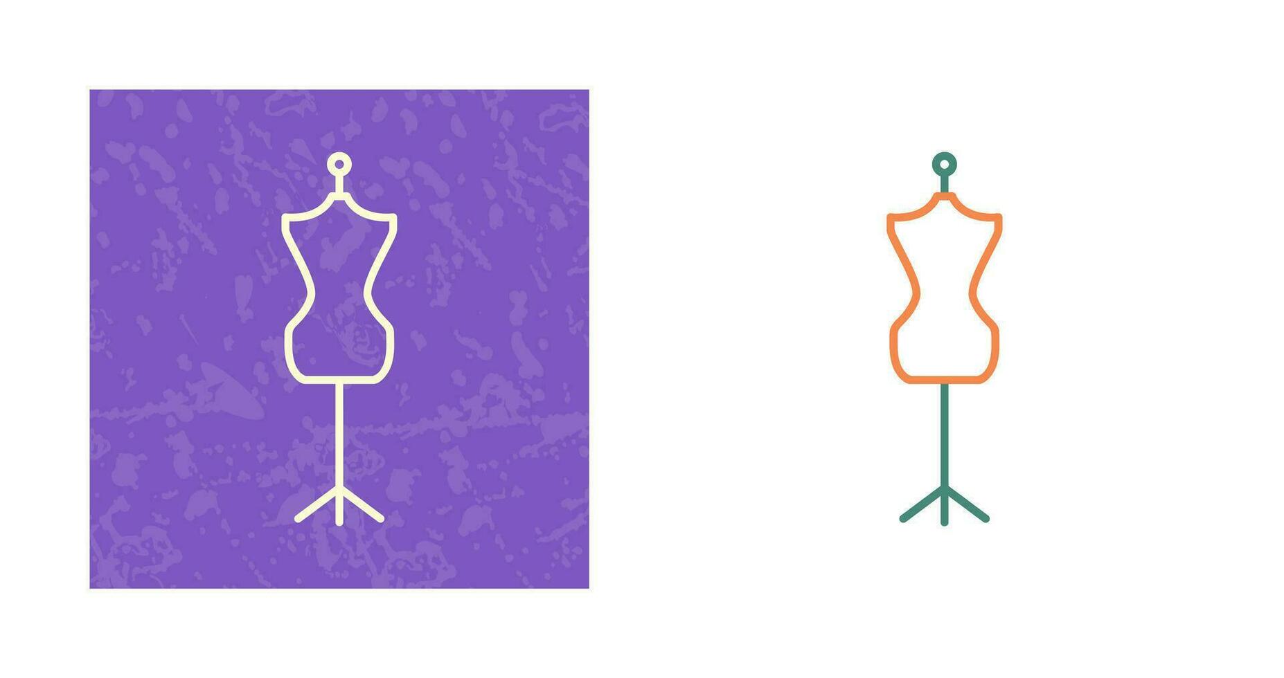 Dress Holder Vector Icon