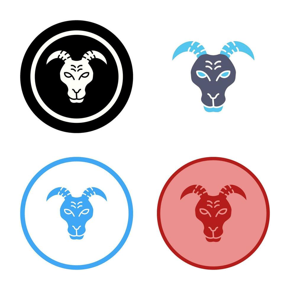 Goat Vector Icon