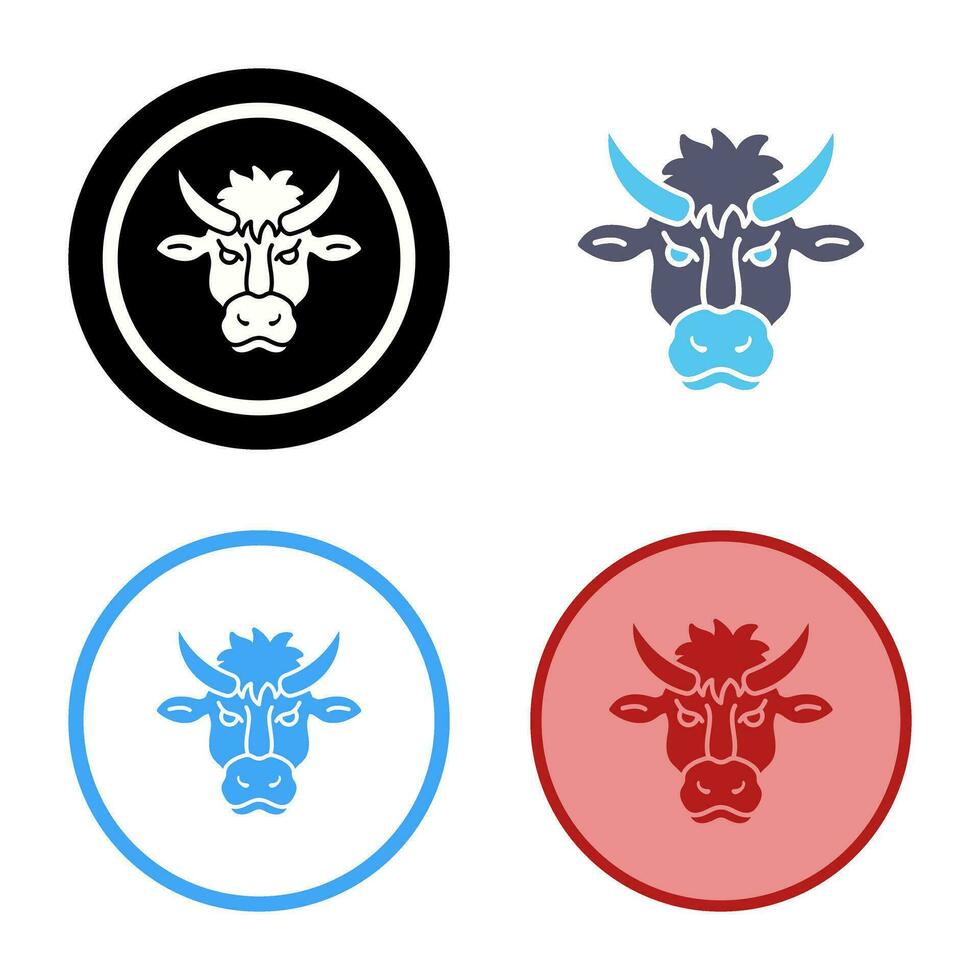 Bison Vector Icon