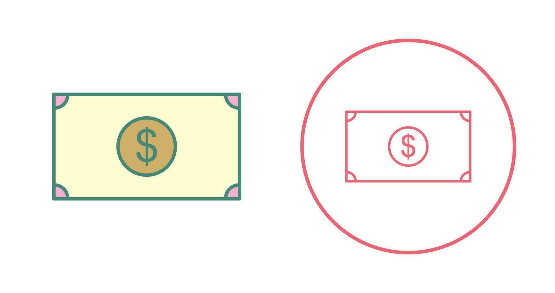 Unique Dollar Vector Icon