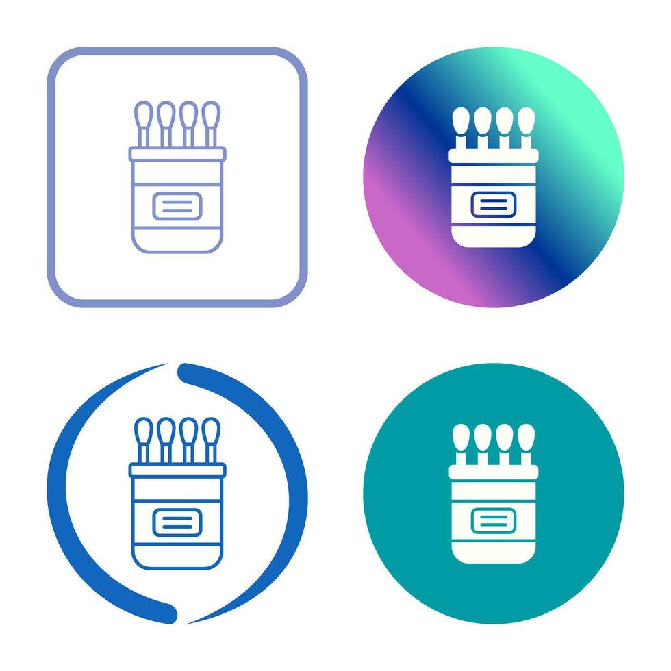 Cotton buds Vector Icon