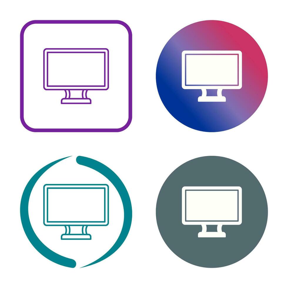 Lcd Vector Icon