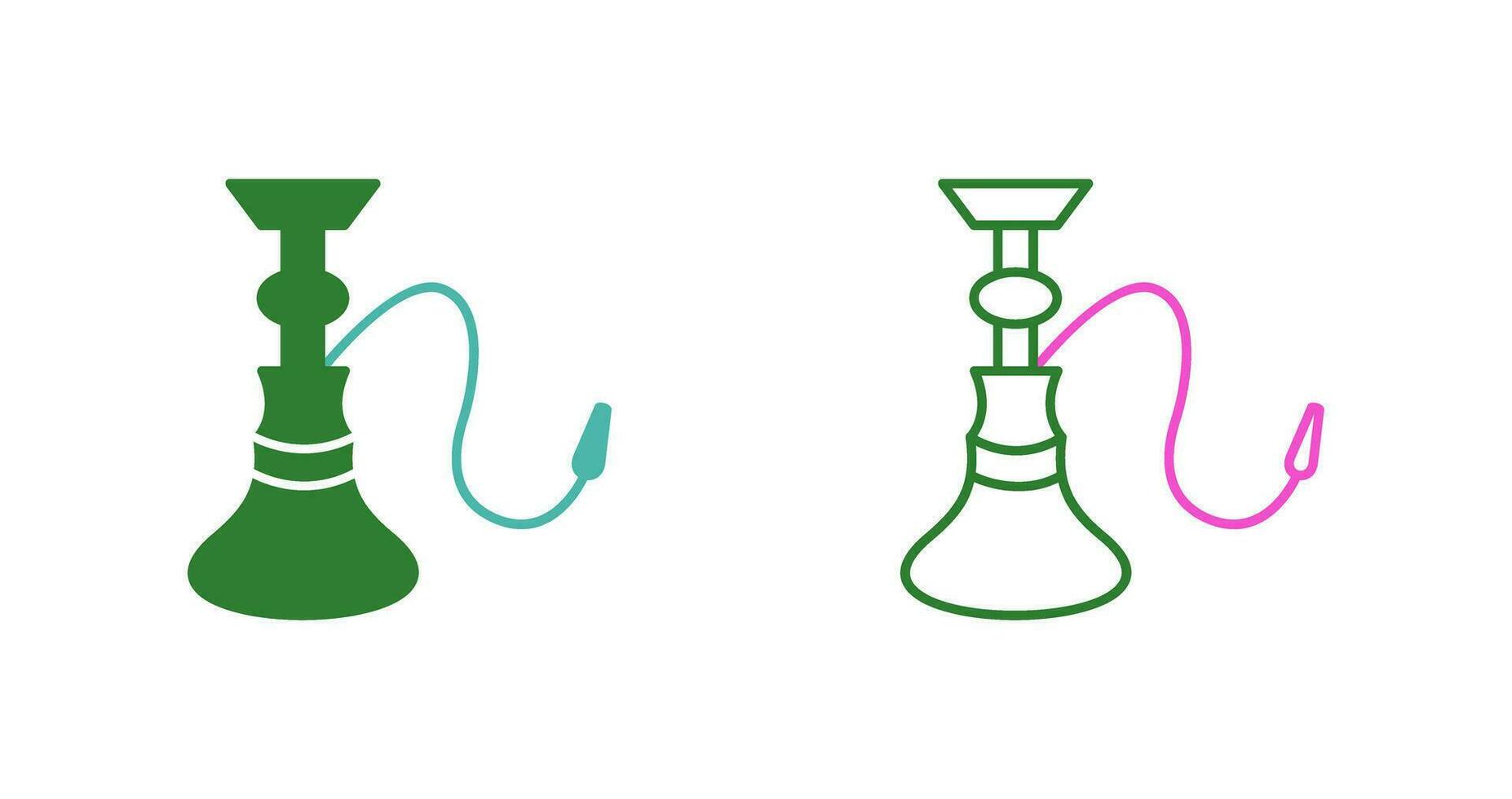 icono de vector de cachimba único