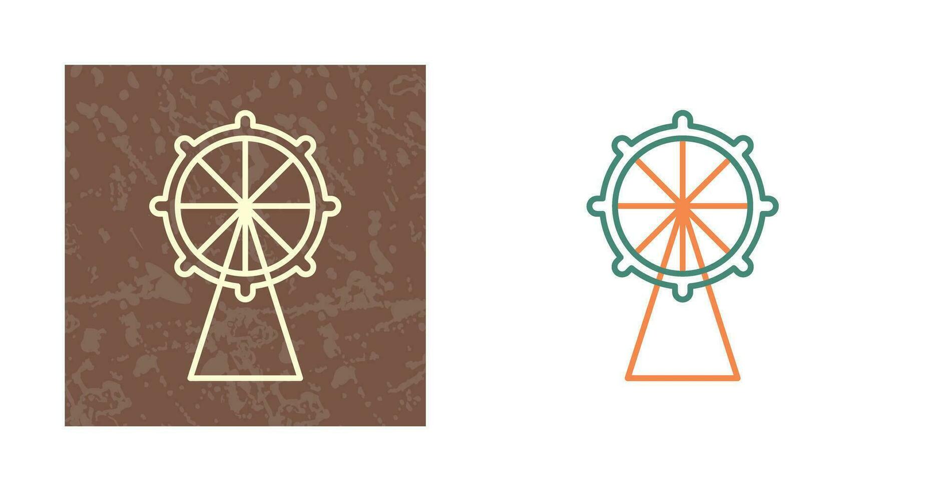 Ferris Wheel Vector Icon