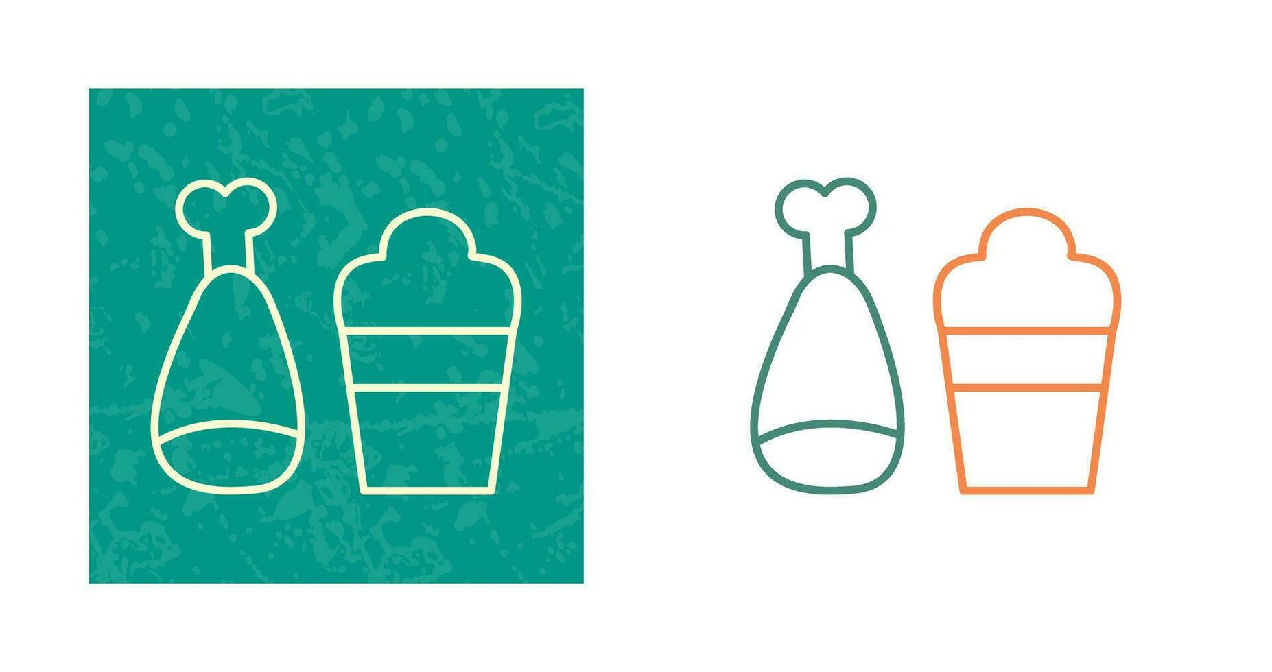 Food and Beer Vector Icon