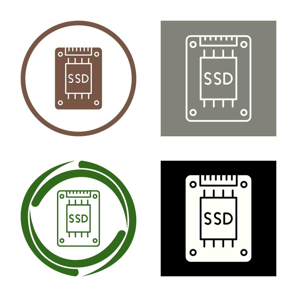 Ssd Vector Icon