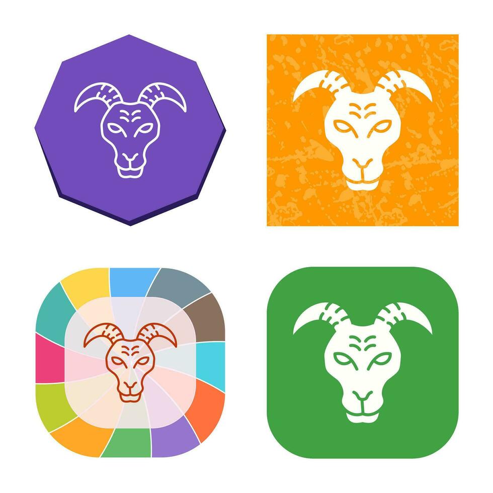 Goat Vector Icon