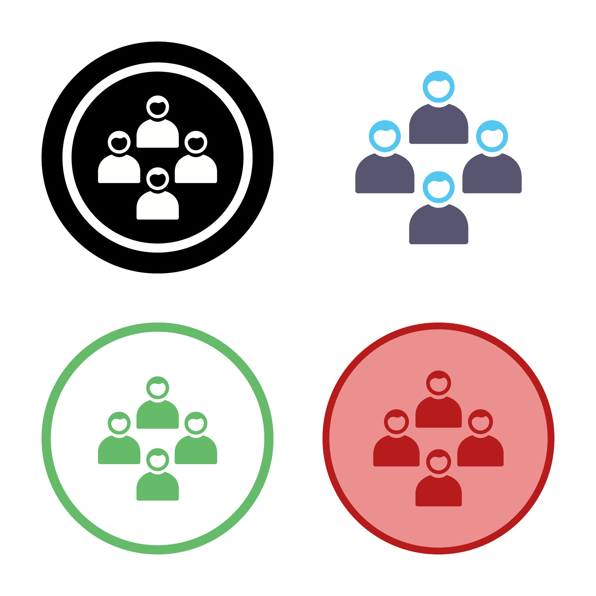 Network Group Vector Icon 34659352 Vector Art at Vecteezy