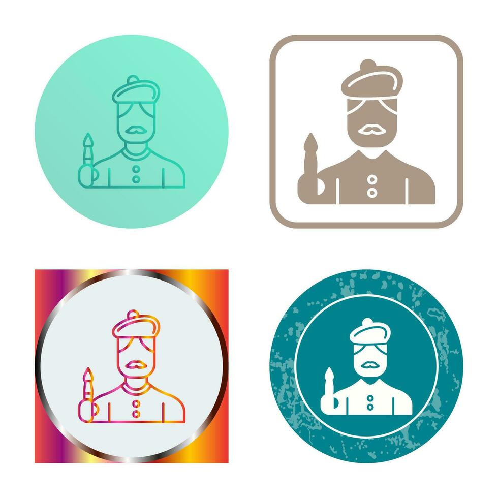 Artist Vector Icon
